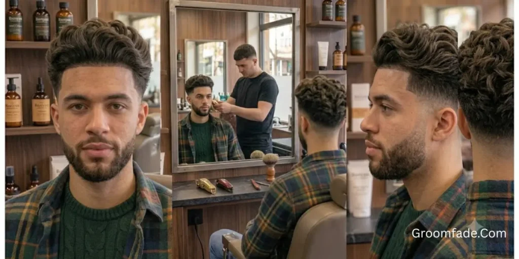 Blowout Taper Fade Black Male Hairstyles
