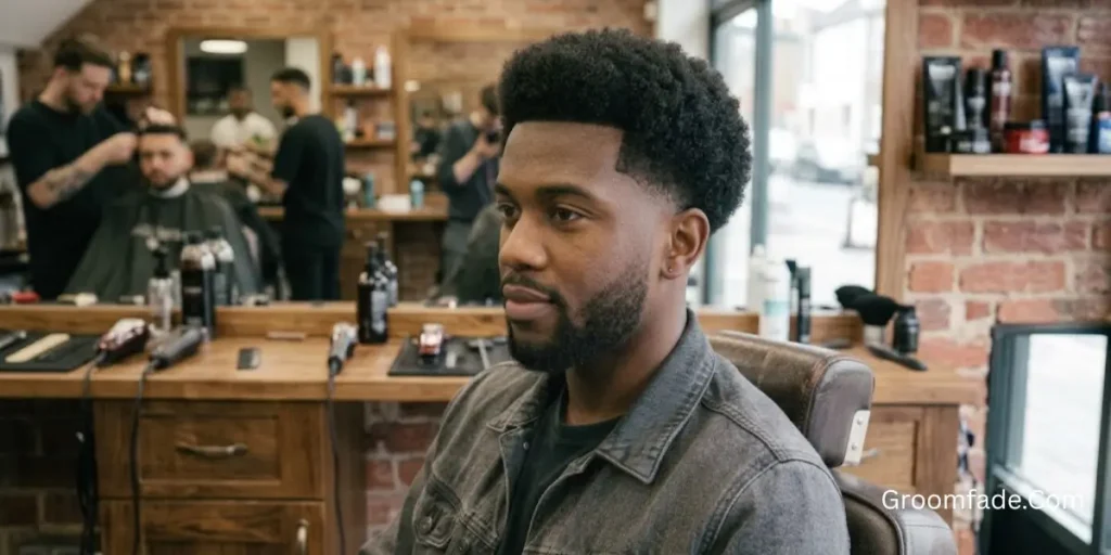 Low Taper Fade Thick Hair
