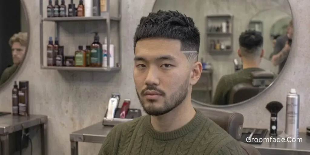 Short Blowout Taper Fade