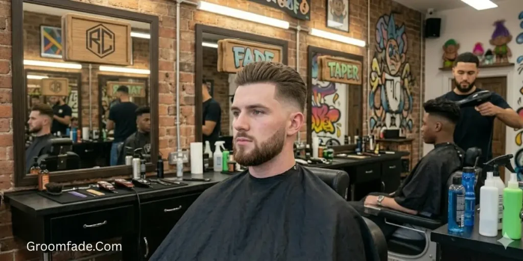 Taper Fade With Beard