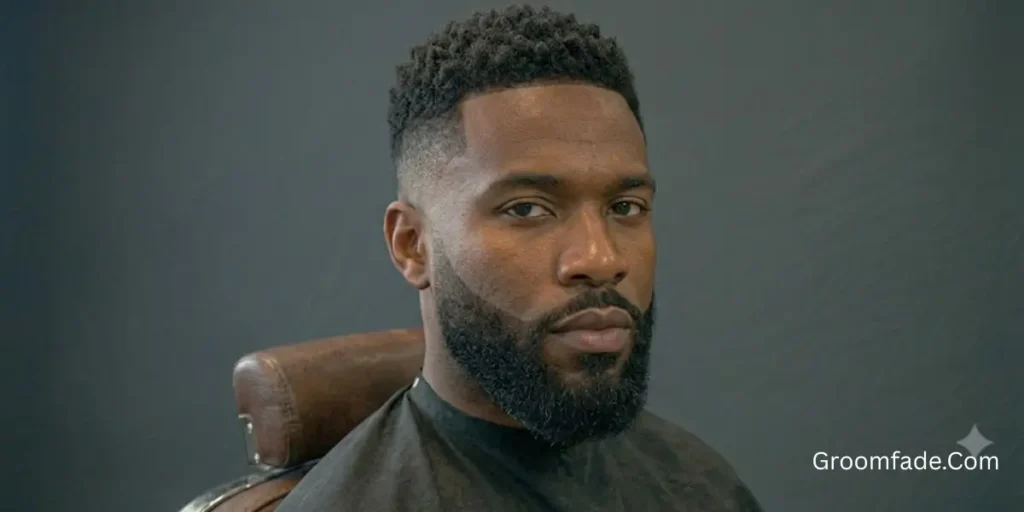 Taper Fade With Beard Blend