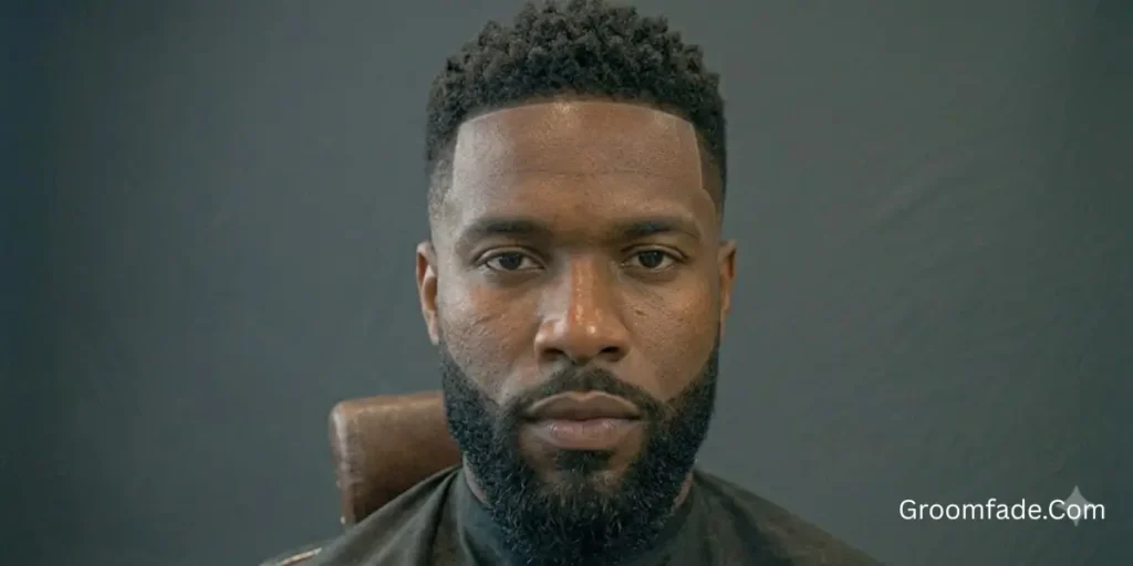 Taper Fade With Beard Line Up