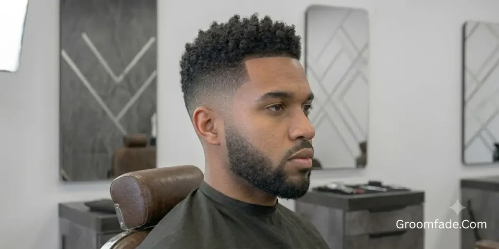 Taper Fade With Beard Trim