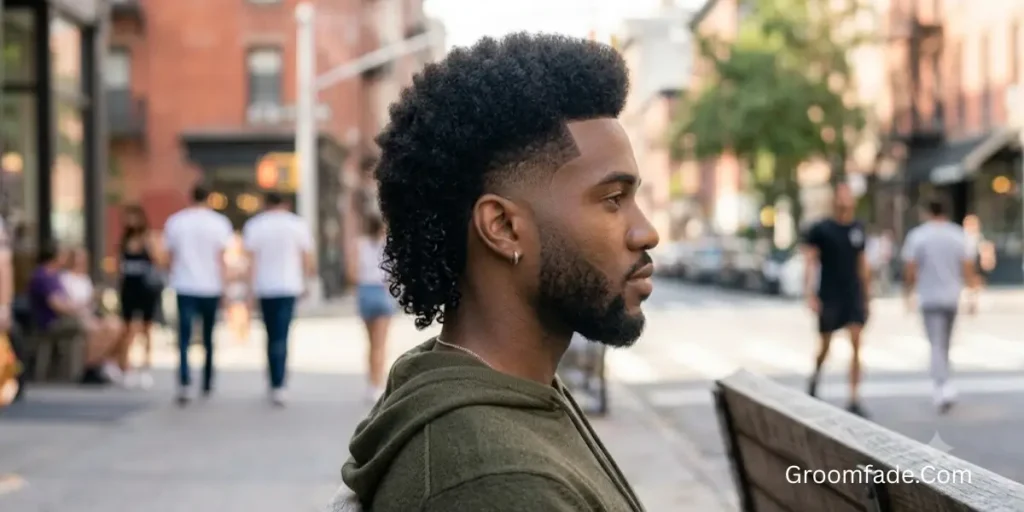 Afro Mullet Taper