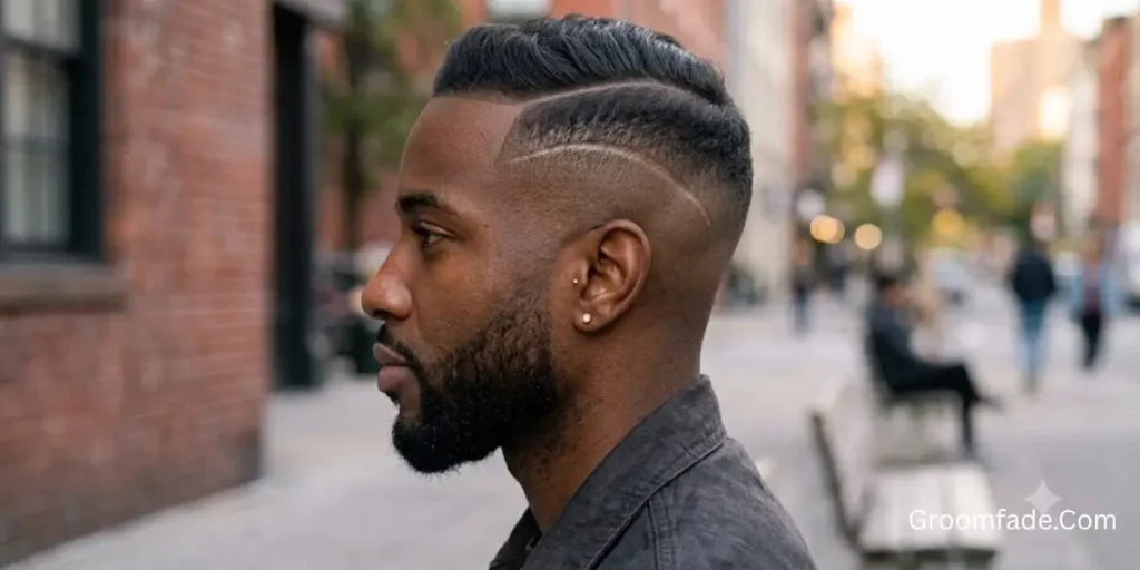 Bald Fade Comb Over