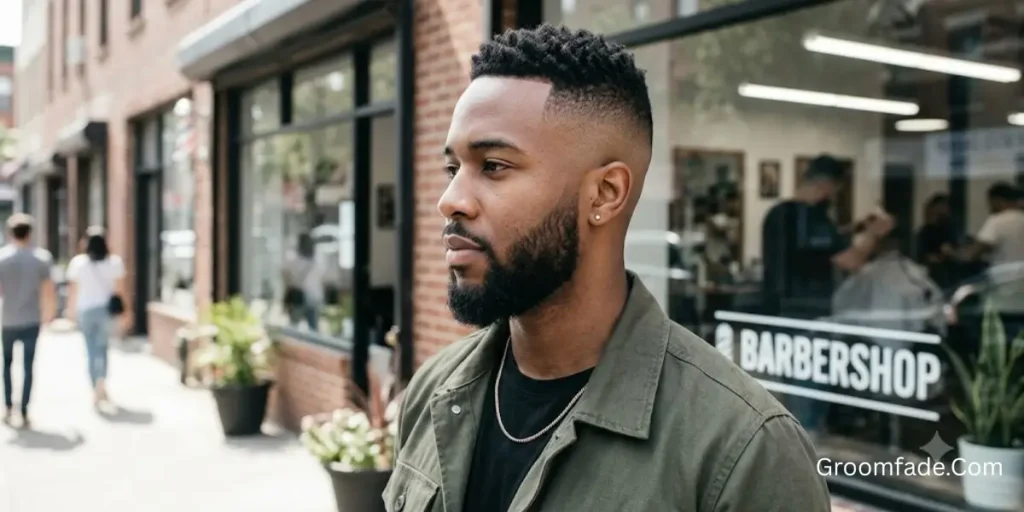 Bald Fade Haircut for Black Men