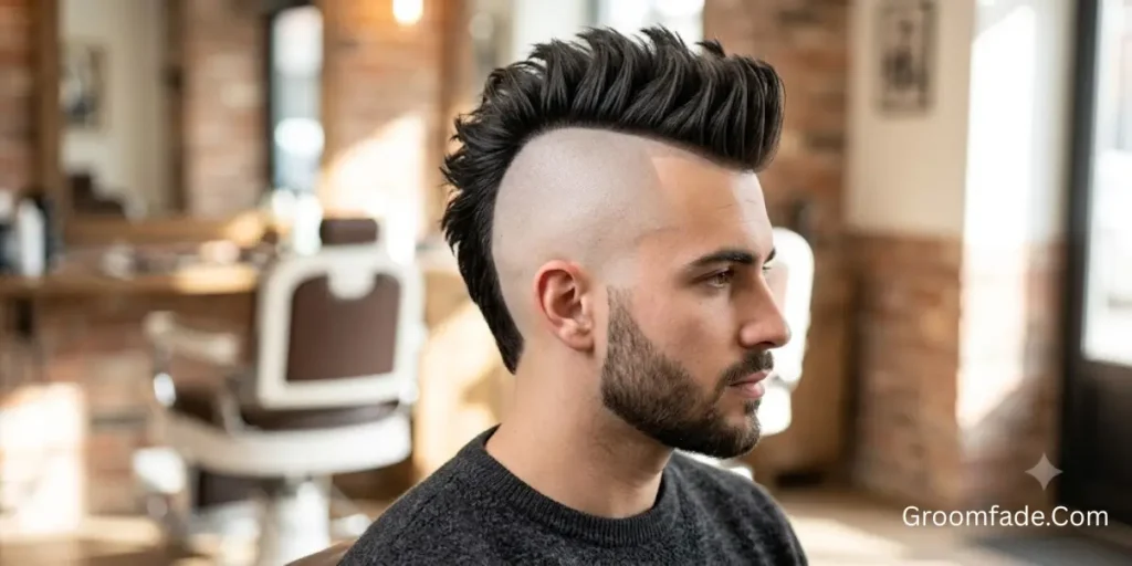 Bald Fade Mohawk