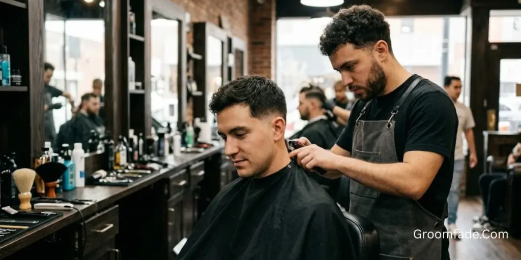 Barber for a Low Taper Fade