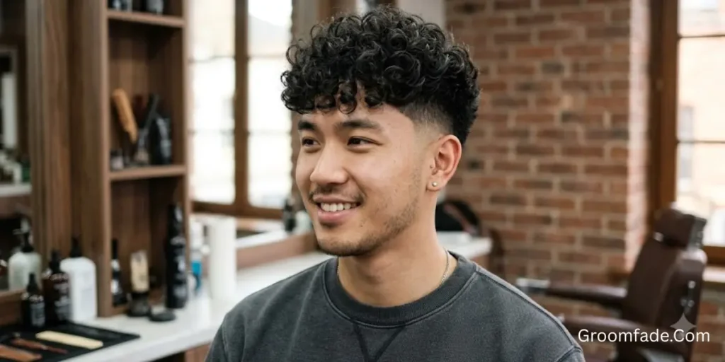 Best Taper Low Fade Haircut Asian Curly Hair Styles