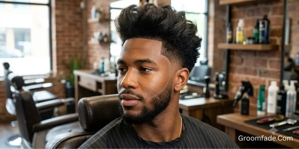Blowout Taper Burst Fade