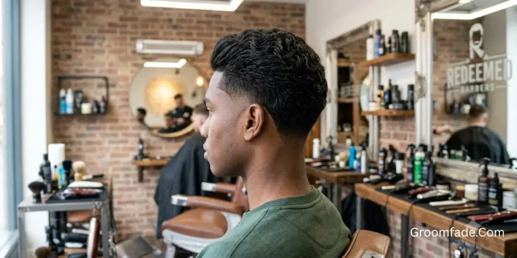 Burst Mid Taper Fade
