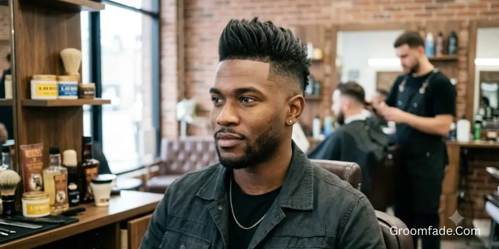 Classic Faux Hawk Fade