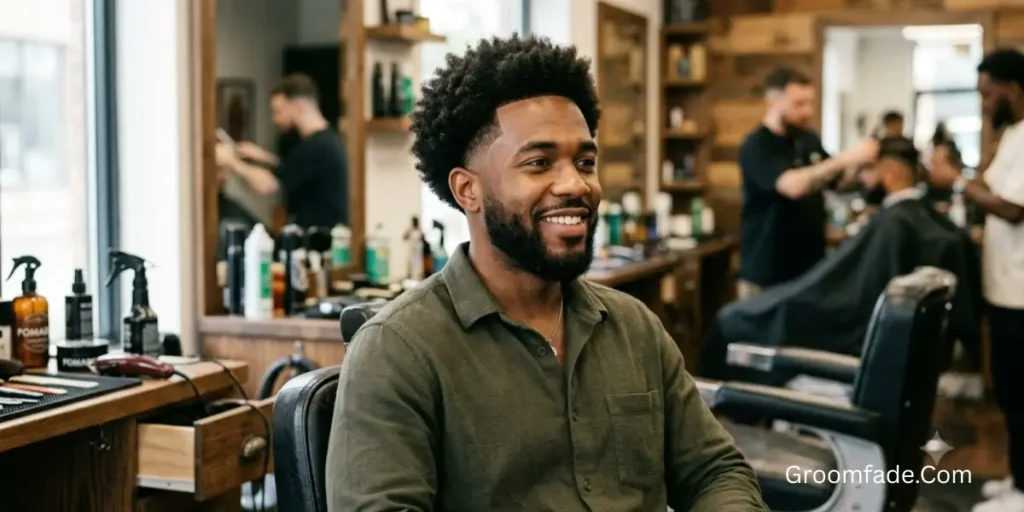 Classic Low Taper Fade Afro
