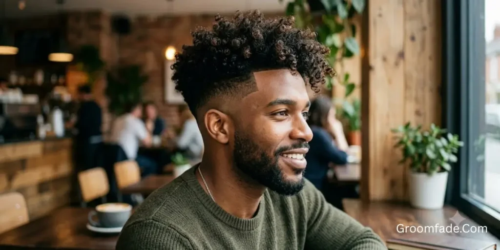Curly Hair Works Well with Fades