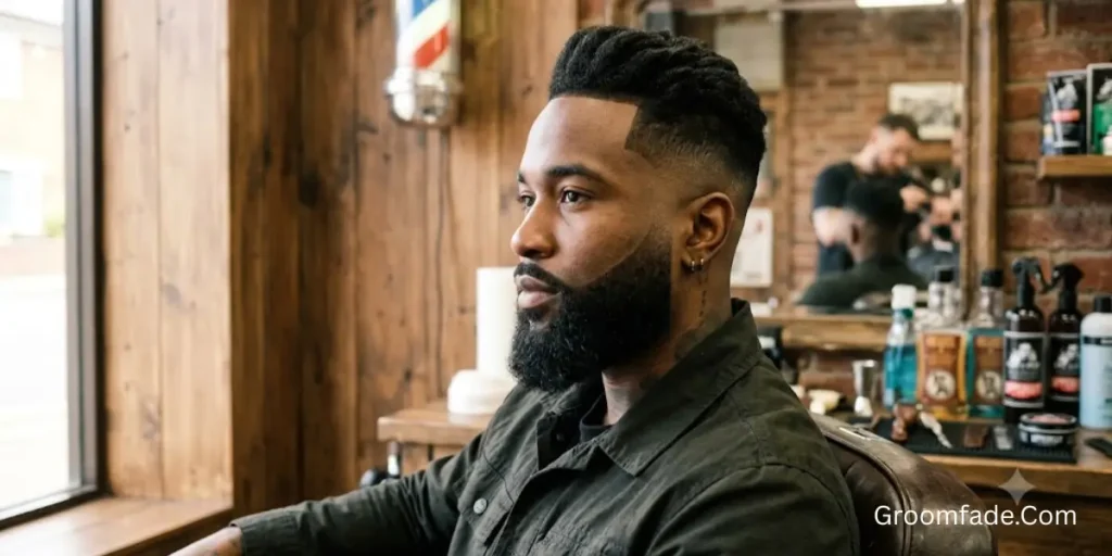 Drop Fade with Beard