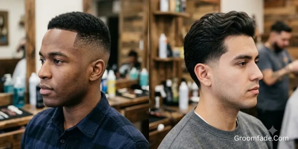 Fade Haircut vs Taper Fade