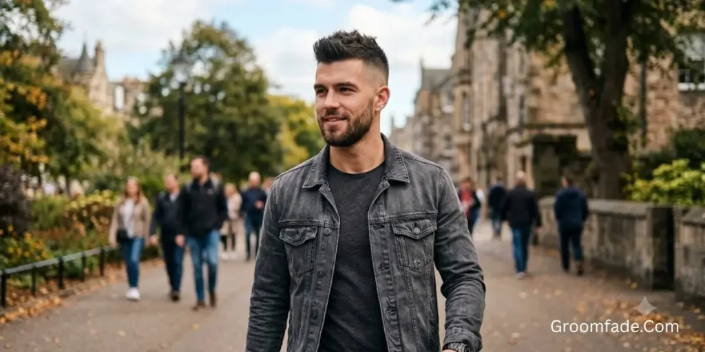 Faux Hawk Buzz Cut