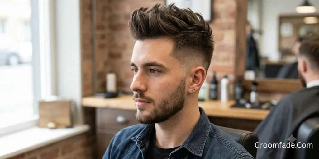 Faux Hawk Fade
