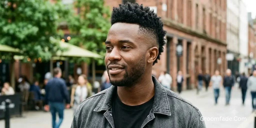 Faux Hawk For Black Men