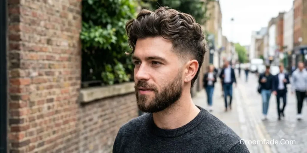 Faux Hawk For Wavy Hair