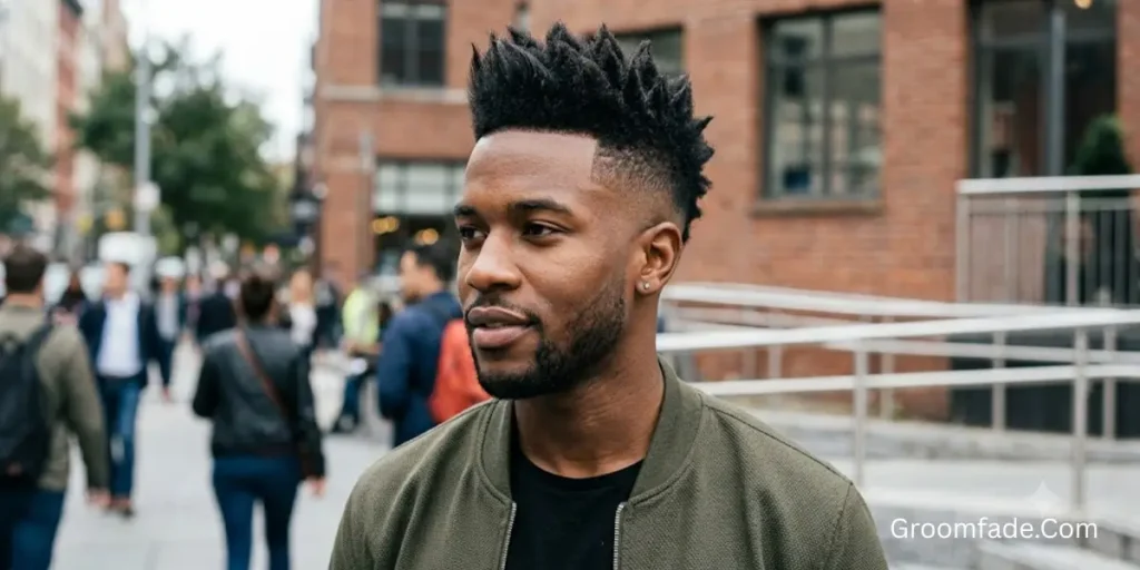 Faux Hawk Low Fade