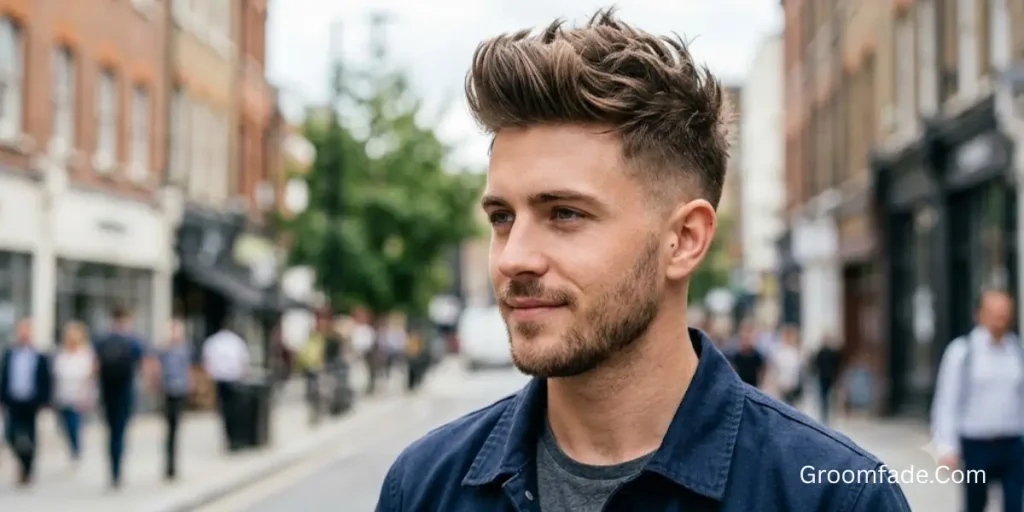 Faux Hawk Quiff