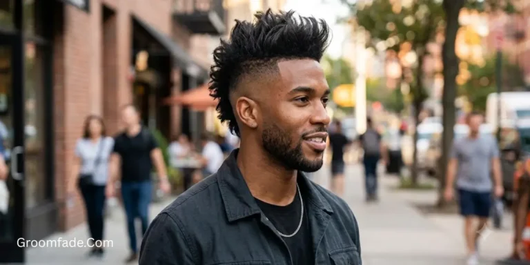 Faux Hawk With A Fade