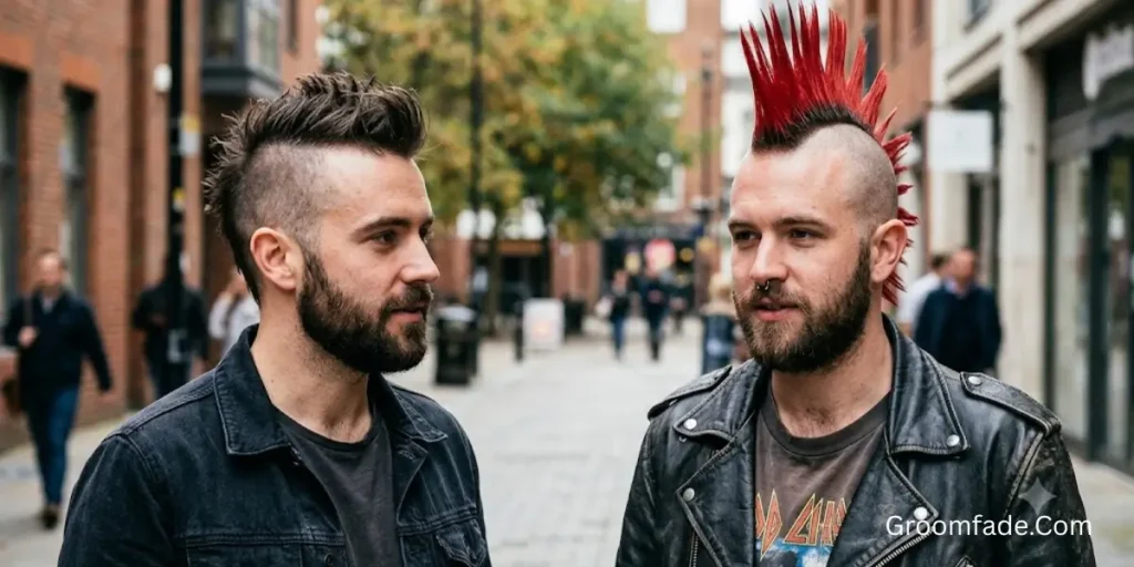 Faux Hawk vs Mohawk