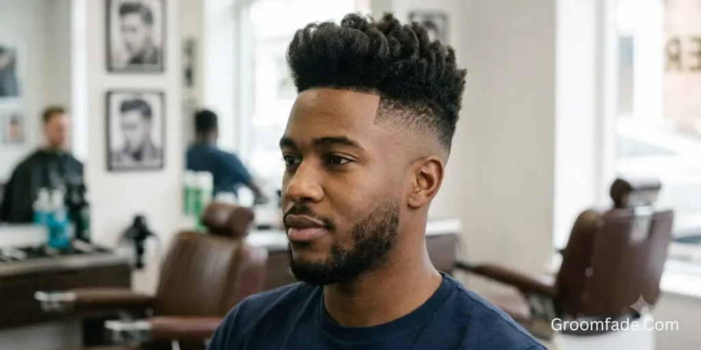 High Taper Fade Blowout
