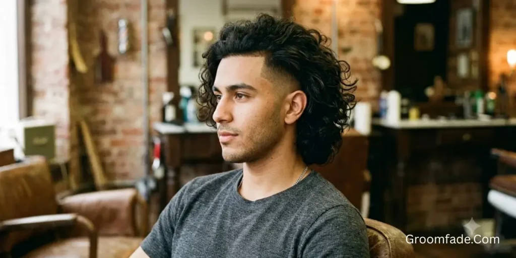 High Taper Fade Long Hair