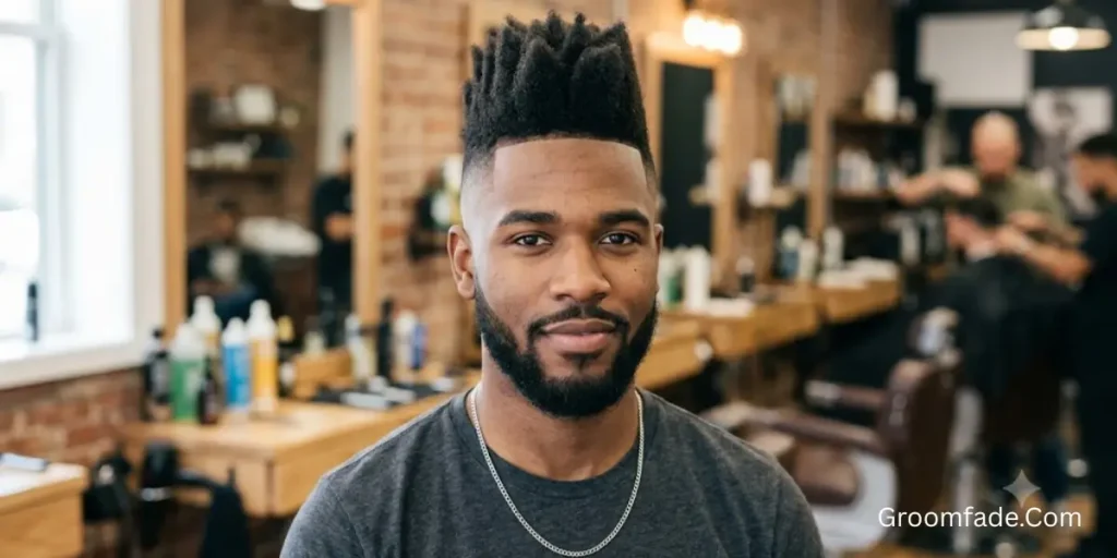 High Taper Fade Mohawk