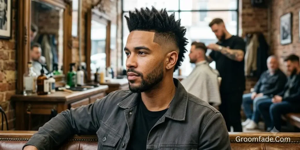 High Taper Fade Mohawk