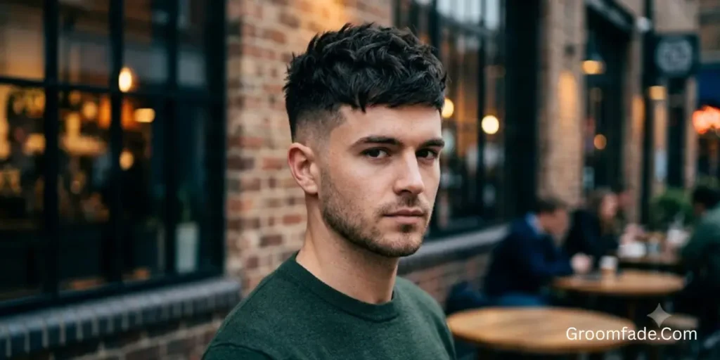 High Taper Fade Textured Crop
