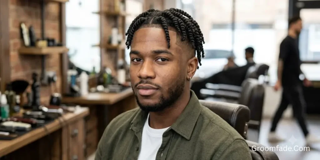 High Taper Fade Twists