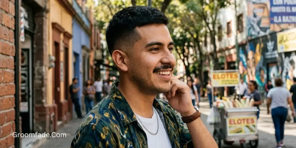 Hispanic Mexican Low Taper Fade