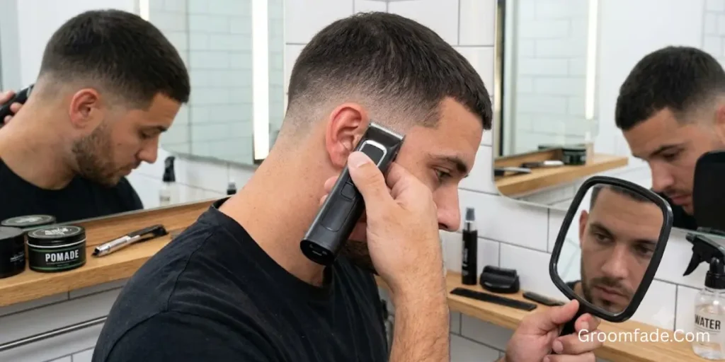 How to Style a Taper Low Fade at Home
