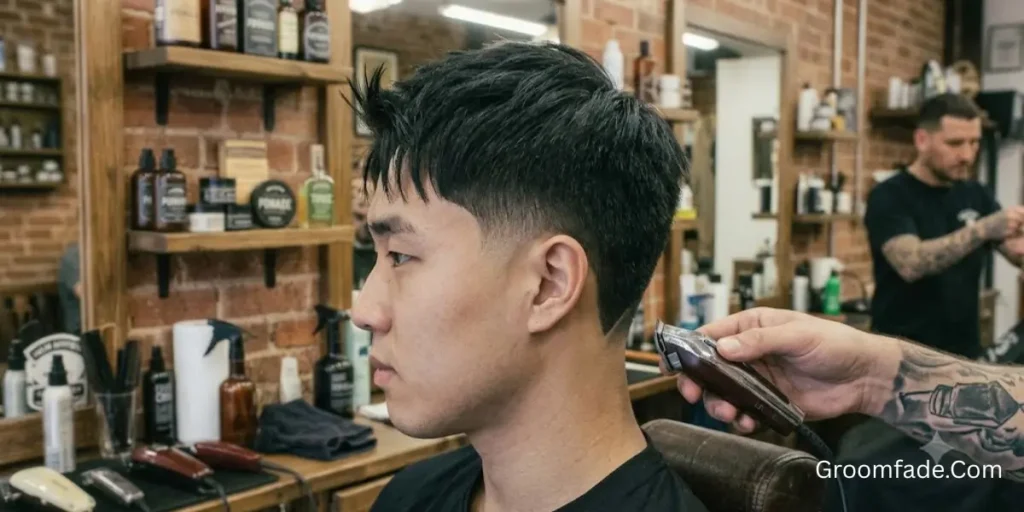Korean-Inspired Ninja Low Taper Fade