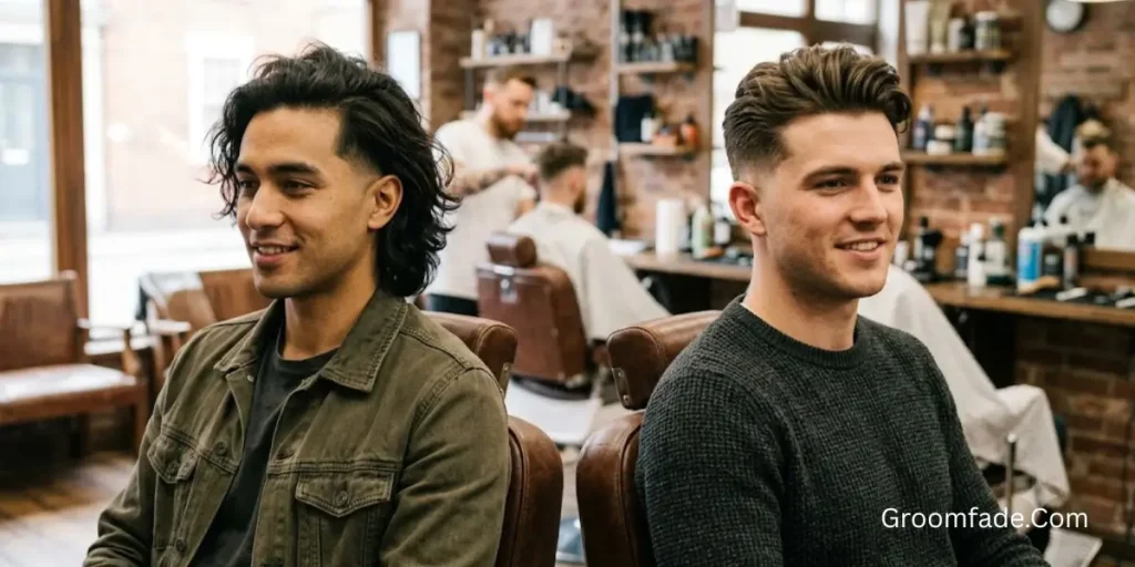 Long Hair Taper Fade vs Mid Taper Fade