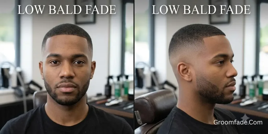 Low Bald Fade Haircut