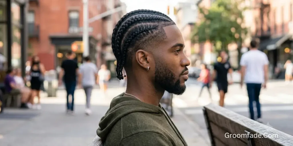 Low Taper Cornrows