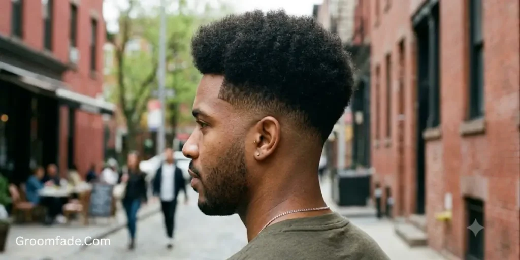 Low Taper Fade Afro
