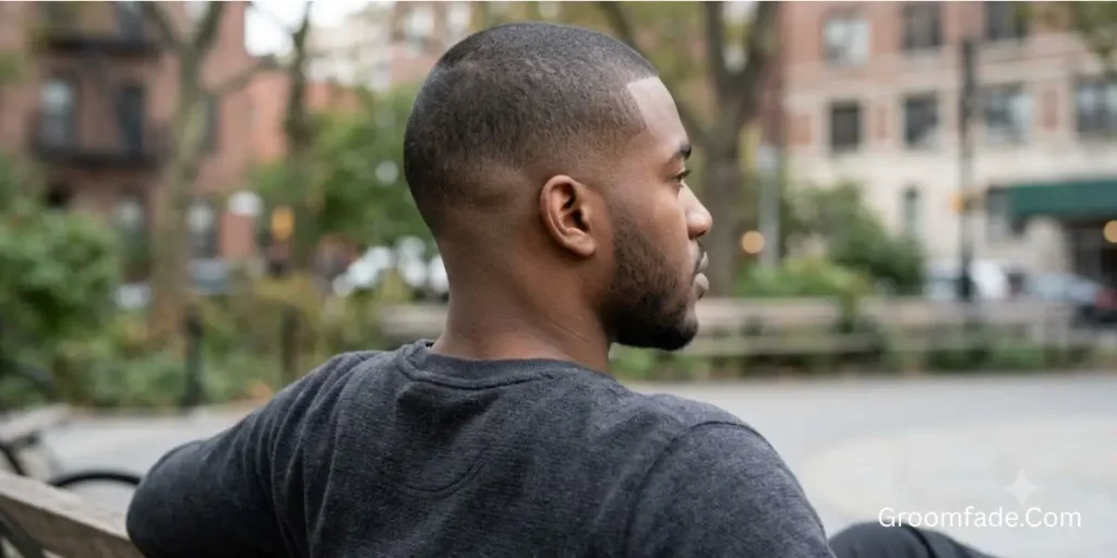Low Taper Fade Buzz Cut