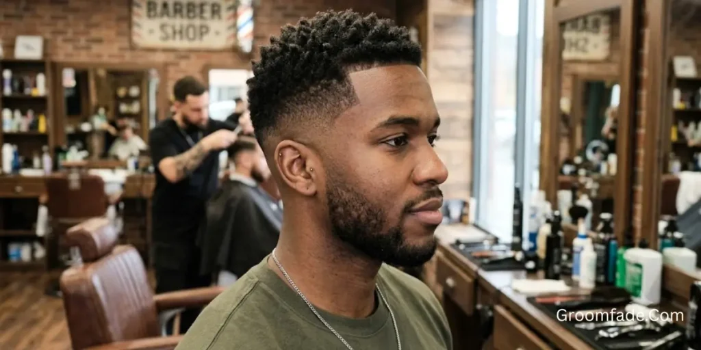 Low Taper Fade Short Hair