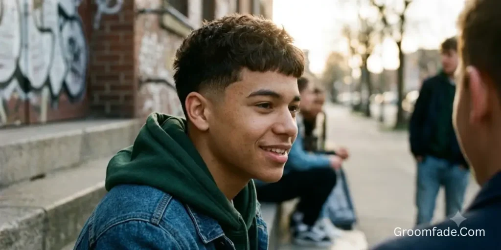Low Taper Fade for Teenagers