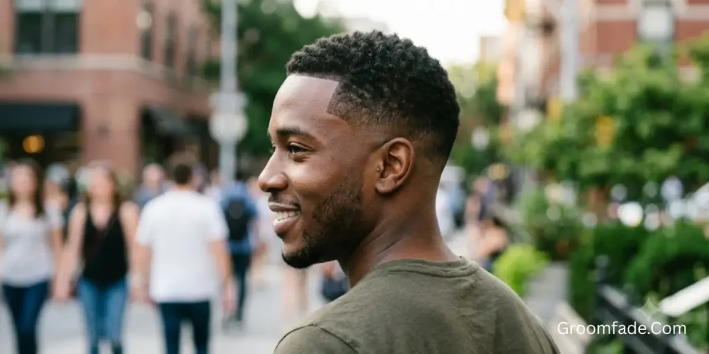 Low Taper Fade with Short Hair