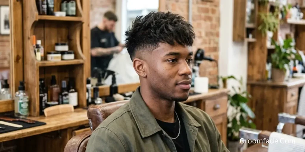 Low Taper Fade with Textured Crop