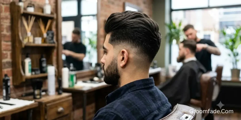 Low Taper Fade with Undercut