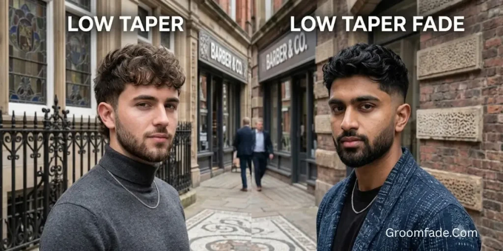 Low Taper vs Low Taper Fade
