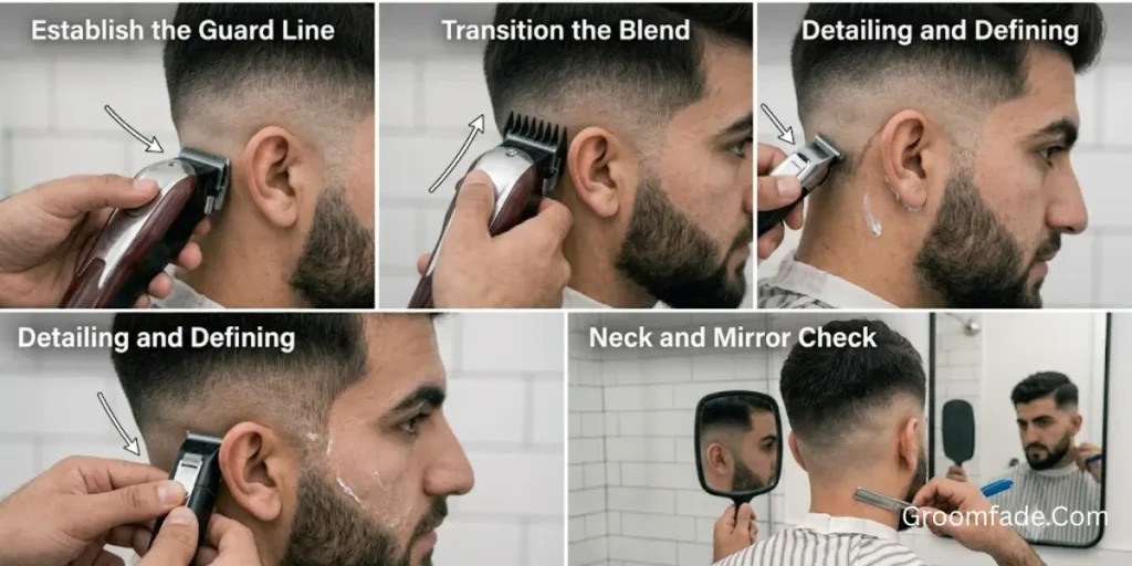 Maintain a Bald Fade Haircut