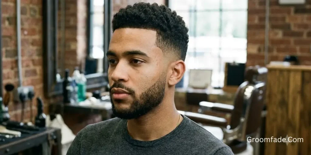 Mid Drop Taper Fade
